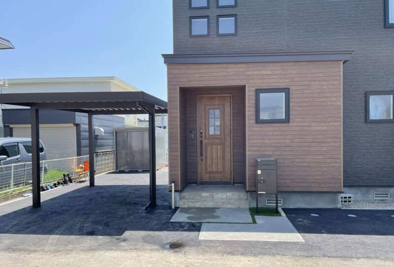 かっこいいと可愛いがあるお庭